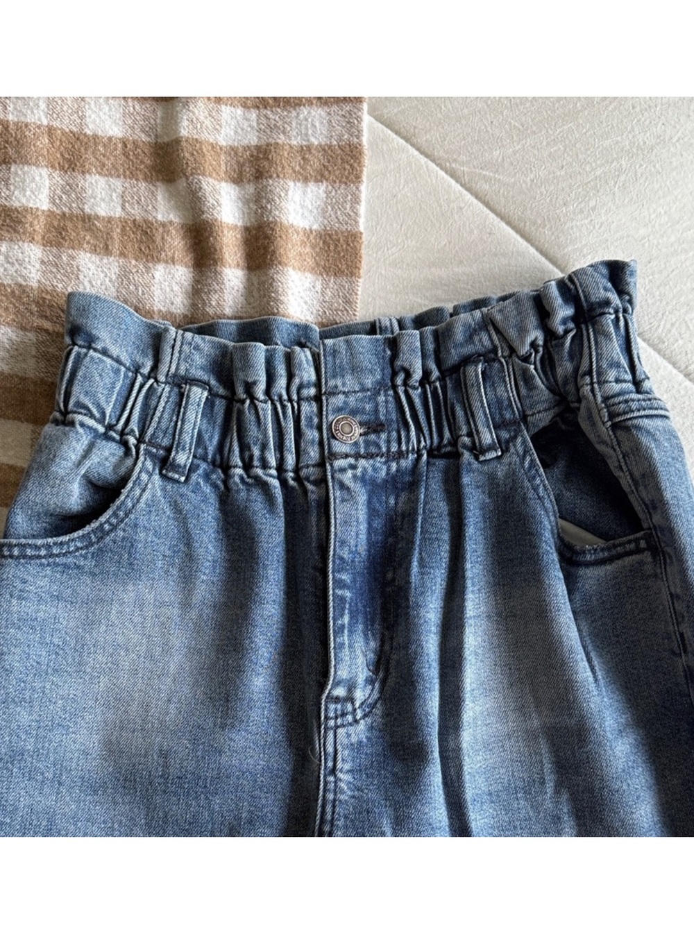 Vervet Paper Bag Denim Jeans - Picture 3 of 5